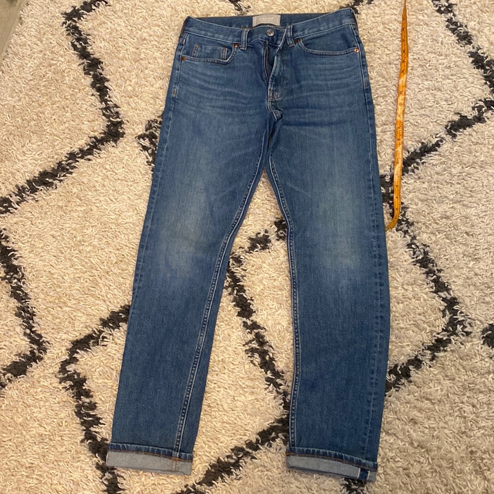 Everlane Selvedge Slim Fit Jean - Mid Indigo Wash